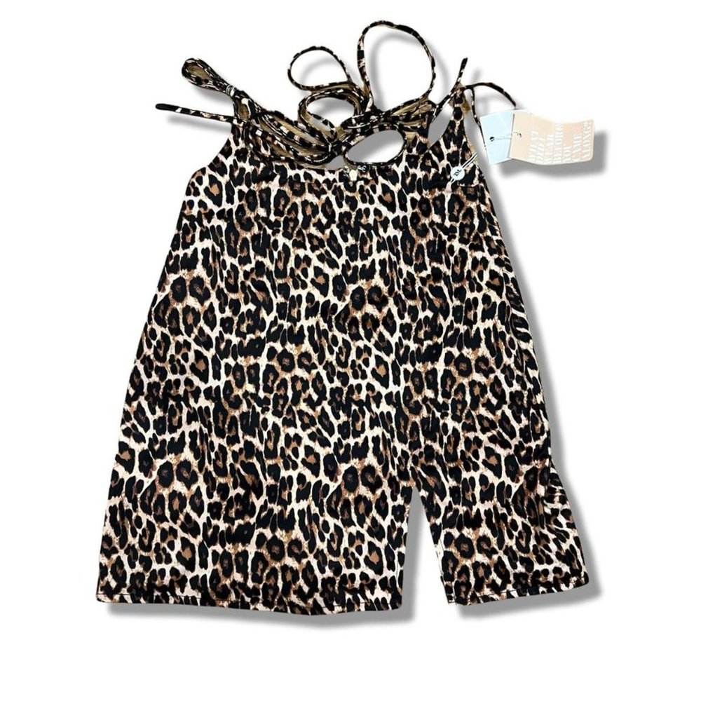 Tiger Mist Leopard Clara Pini Dress with tags